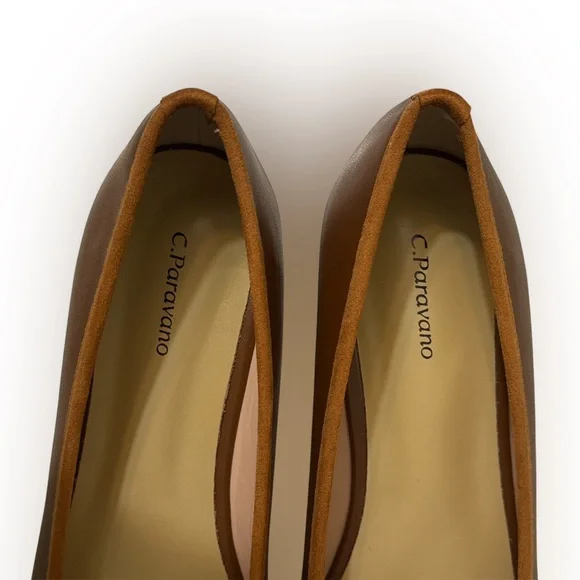 C.Paravano Bowknot Nallet Flats - Picture 8 of 13